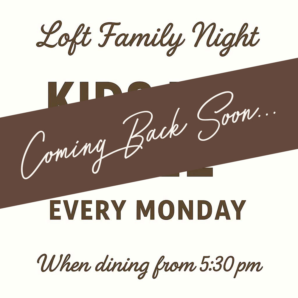 Loft Byron Bay - Family Night Special - Monday - Back Soon