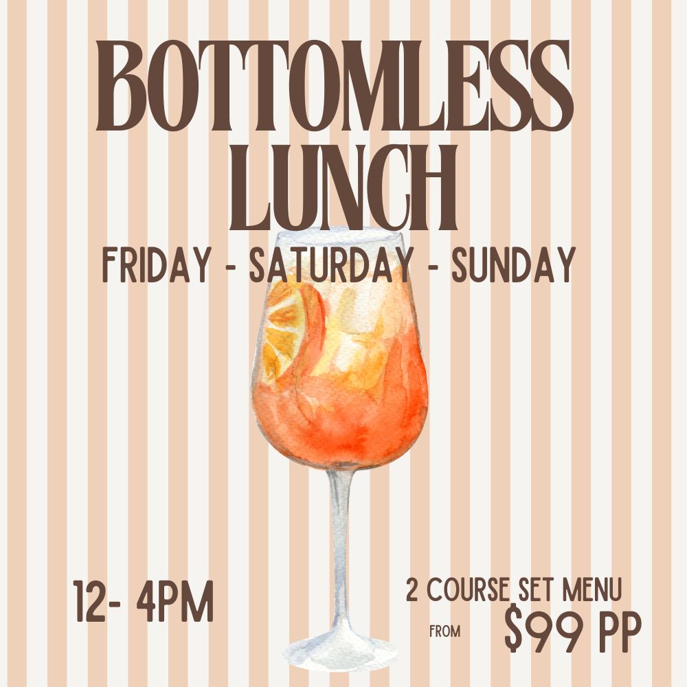 Loft Byron Bay – Restaurant Special – Bottomless Lunch Loft Byron Bay - Restaurant Special - Bottomless Lunch